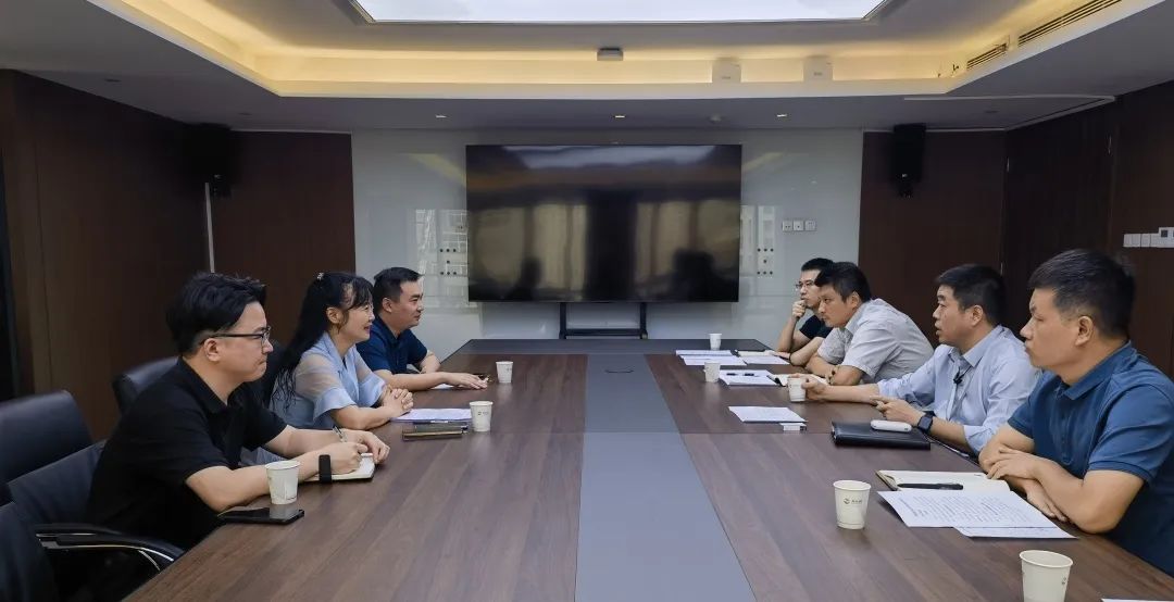 公司與經(jīng)開渭北發(fā)展集團(tuán)、渭北建設(shè)集團(tuán)座談交流