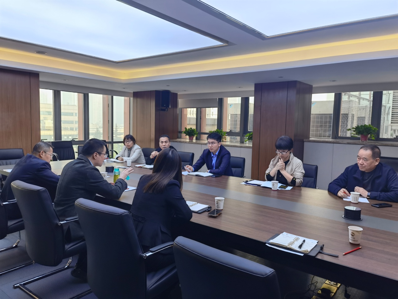 固定收益部與長(zhǎng)安信托政信事業(yè)部、西安未央城市建設(shè)集團(tuán)有限公司進(jìn)行業(yè)務(wù)座談                                                                                         